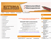 Tablet Screenshot of kitema.fi